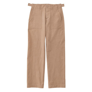 SS19 COTTON FATIGUE PANTS (beige)